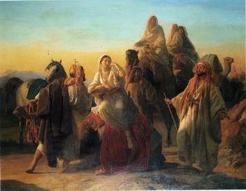 unknow artist Arab or Arabic people and life. Orientalism oil paintings  443 China oil painting art